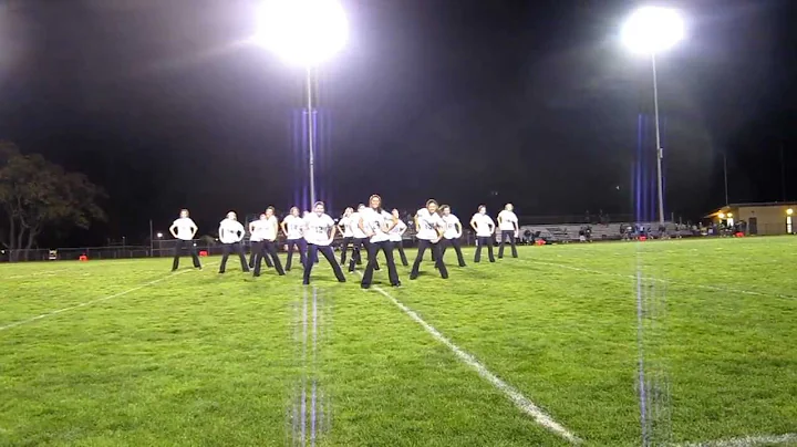 Los Gatos HS Dance team football halftime performance 9/28/12