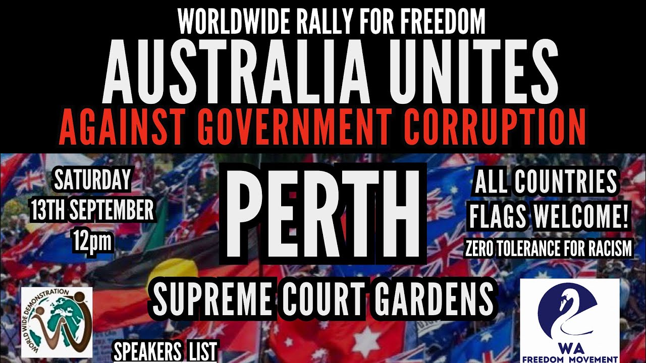 AUSTRALIA UNITES AGAINST GOVERNMENT CORRUPTION
