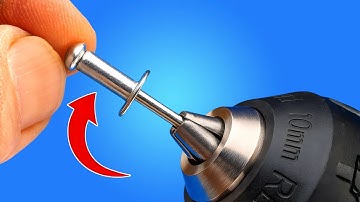Put a RIVET in a Drill! What Happens Will Shock You! Top1Creator