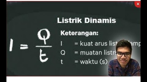 Fisika kelas XII - Listrik Dinamis - Part 1