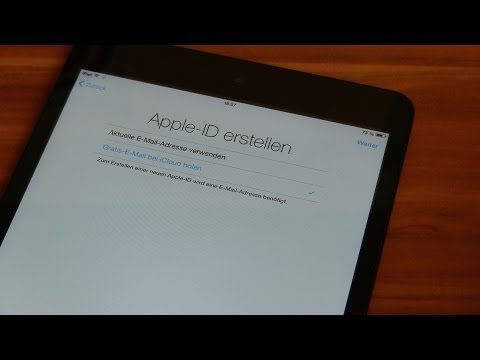 Anleitung: Erstes Einrichten des Apple iPad mit iOS7 - inkl. Tutorial zum Erstellen der Apple-ID