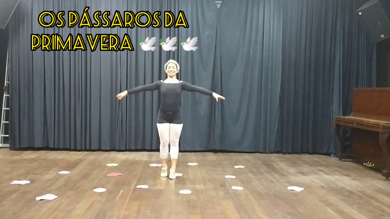 Ballet infantil aula temática Primavera