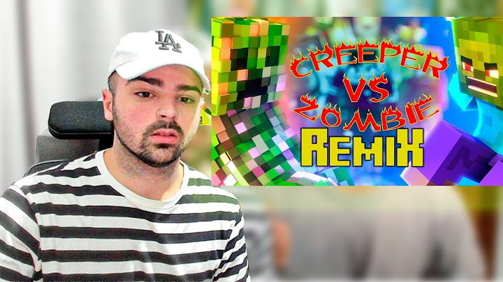 BANANIROU Reacciona a CREEPER VS ZOMBIE REMIX | Prod. Willi.Ch [VERSION A].....
