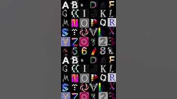 Alphabet stop motion, animated alphabet, 36 days of type A-Z, #shorts #animation #motiondesign