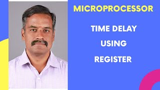 Time Delay using Register-8085 Microprocessor