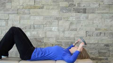 Shoulder Supine Bilateral External Rotation with cane