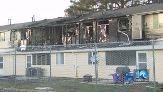 Two-alarm fire damages multiple apartments, displaces 30-plus in Hampton