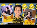 Turning people into Simpsons on Omegle "Drawing Edition"