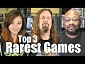 Our Top 3 Rare Games - ANSWERS from Metal Jesus Crew!