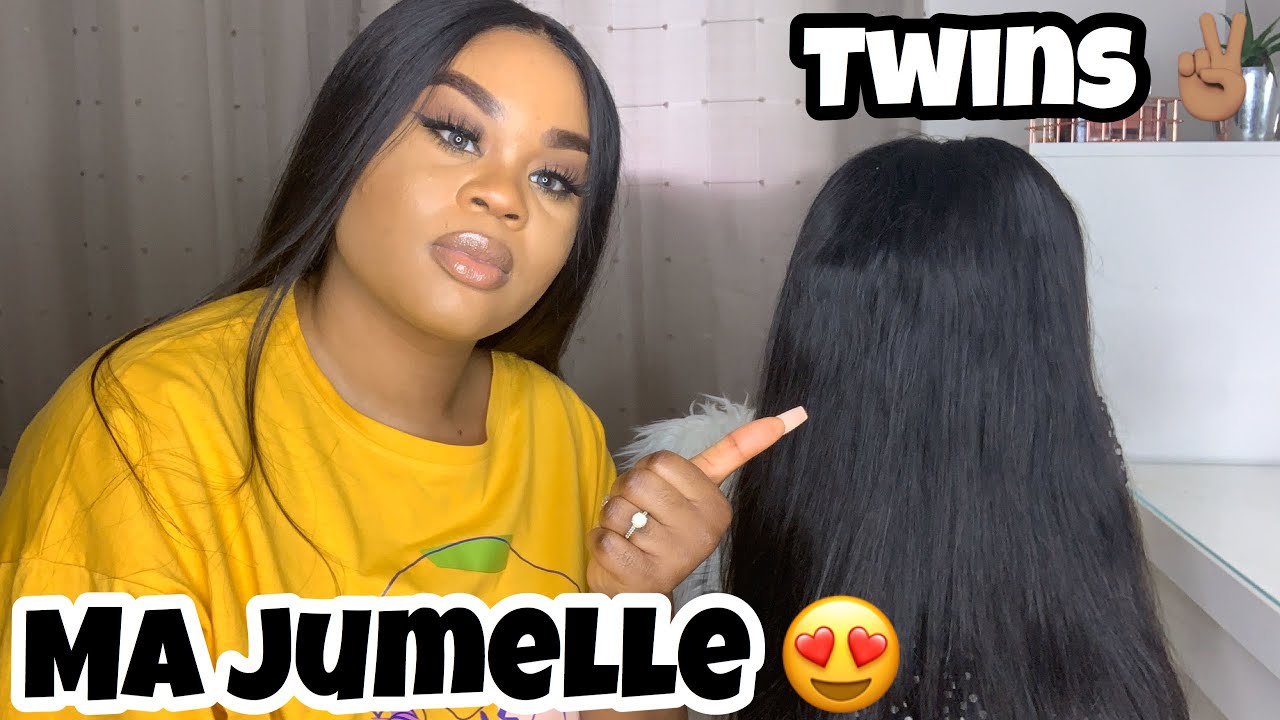 JE VOUS PRÉSENTE MA JUMELLE 🔥🔥 - YouTube
