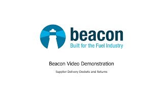 Supplier Delivery Dockets and Returns