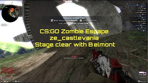 CS:GO Zombie Escape ze castlevania stage 1 with Belmont