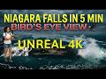 NIAGARA FALLS IN 5 MINUTES | Stunning Aerial Views (4K Ultra HD)
