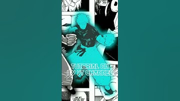 Alight motion manga clone effect tutorial #jjk #anime #jujutsukaisen #bts #manga #jeonjungkook