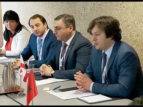 ირაკლი კობახიძე მაროკოს სამეფოს წარმომადგენლობითი პალატის ვიცეპრეზიდენტს შეხვდა