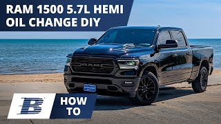 How to Change the Engine Oil on Ram 1500 5.7L Hemi (2005-2026)