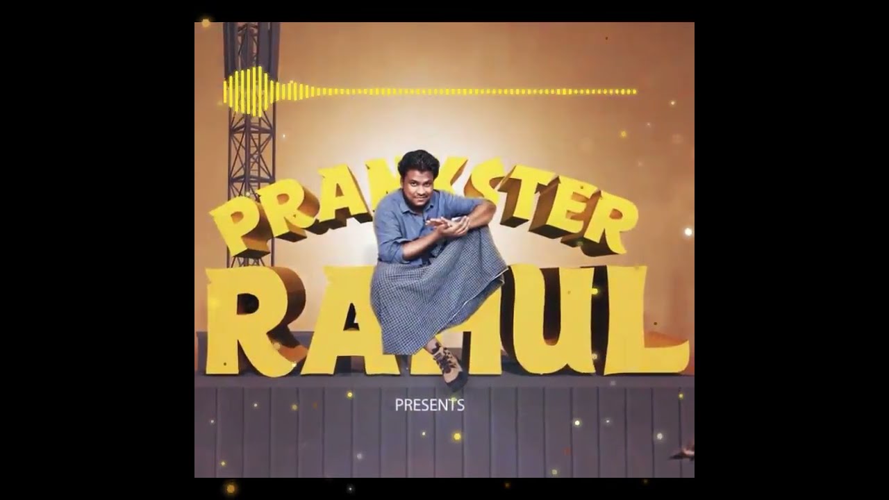 Prankster Rahul  PSR Intro Theme Music  Tamil WhatsApp Status