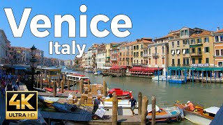 Venice, Italy Walking Tour (4k Ultra HD 60fps) - With Captions