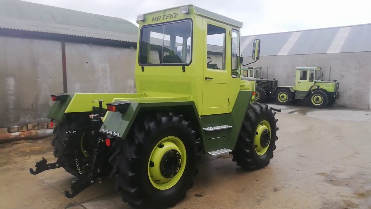 mb trac 900 turbo restoration walk around - YouTube