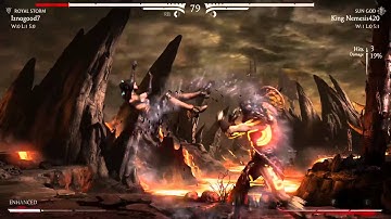 Mortal Kombat X Online projectile spammers hate Kotal