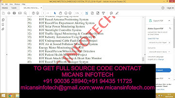 EMBEDDED PROJECT TITLES 2018-2019