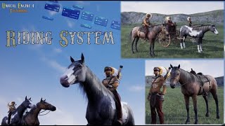 UE4 Multiplayer Horse riding
