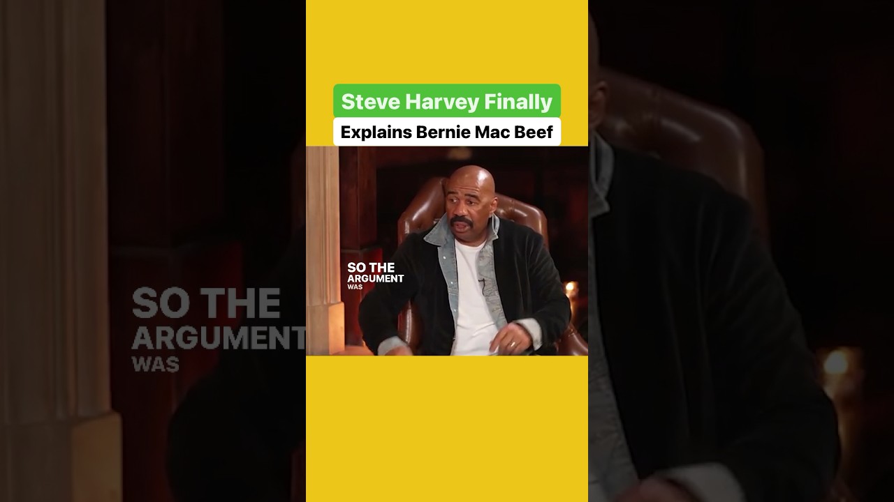 Steve Harvey Opens Up About Bernie Mac Fallout