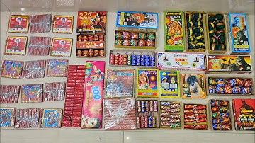 Different Types of Diwali Crackers Testing | Diwali Crackers Testing