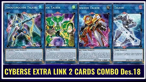 [Yu-Gi-Oh!] CYBERSE EXTRA LINK 2 CARDS COMBO S2