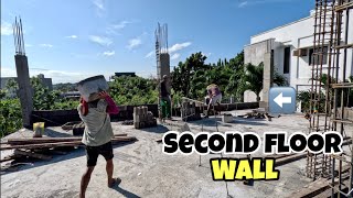 PART 23 I GUEST HOUSE CONSTRUCTION I SECOND FLOOR WALL