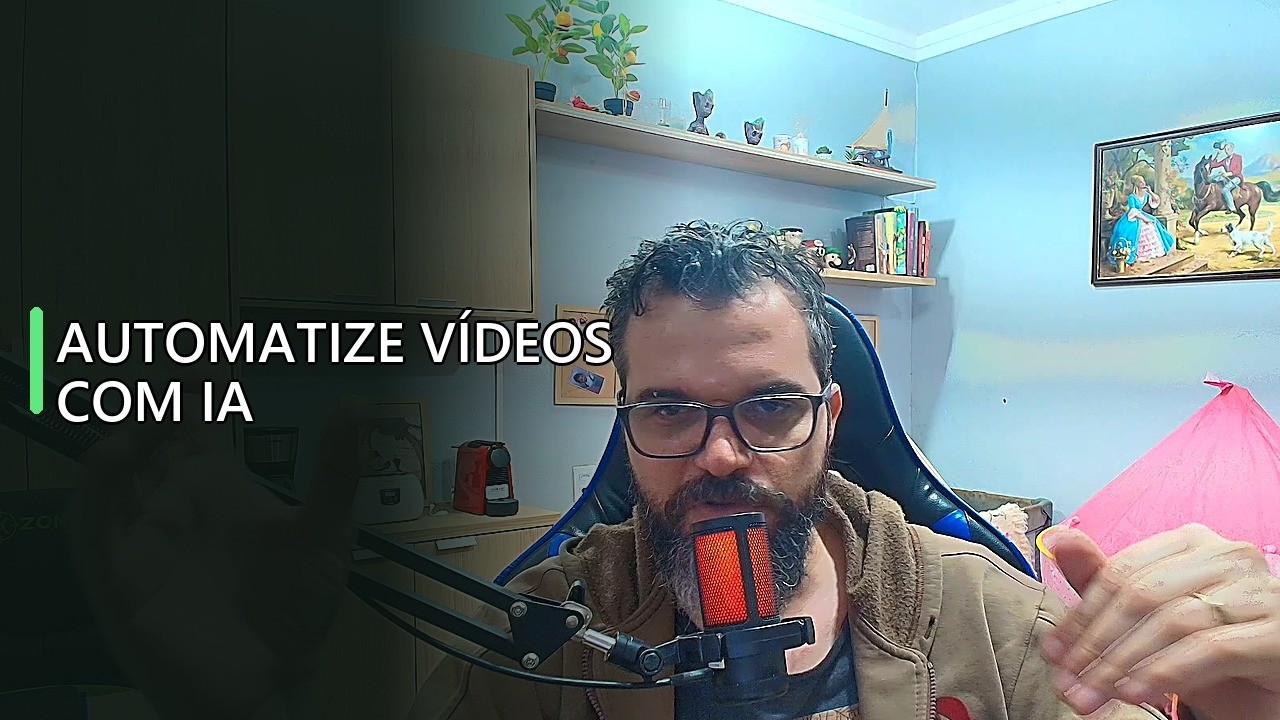 Criei um Editor de Vídeo com IA para Automatizar Meu Canal