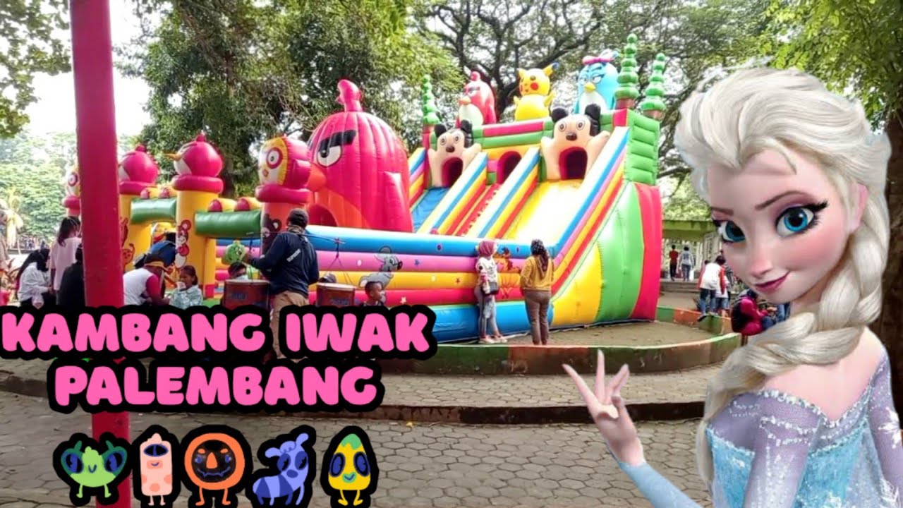 AILA RAKA Vlog ke Kambang Iwak Park 💗 Beli Balon Karakter, Mewarnai FROZEN & Mancing Ikan Hias Lucu