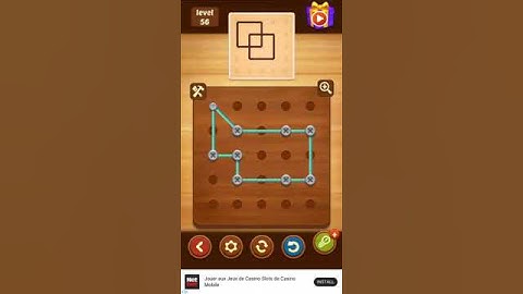 Line Puzzle String Art Pine Level 56