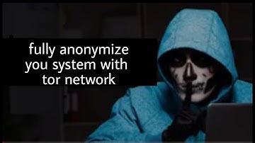 How to be Anonymous | InstallingConfiguring TOR with Proxychains on Kali Linux