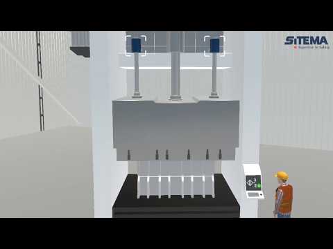SITEMA Safety Catchers Animated Simulation