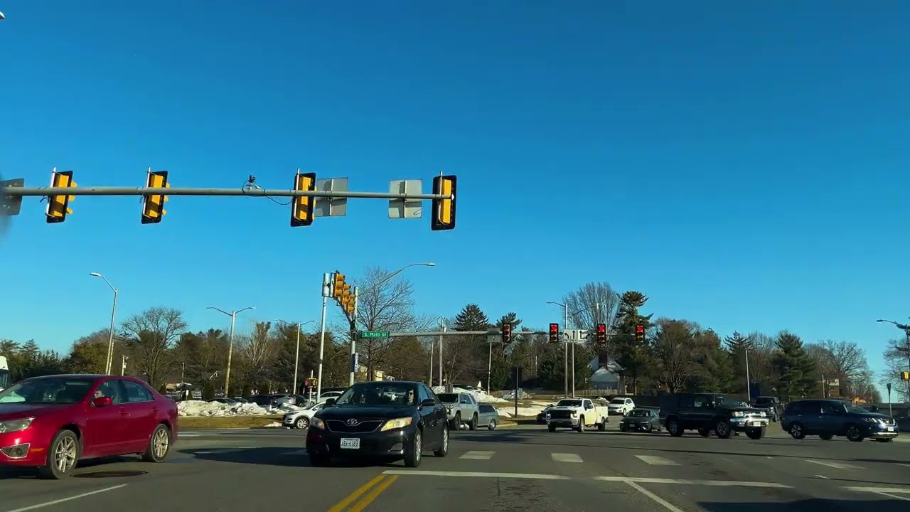  Driving around Harrisonburg Virginia | 4k drive tour 