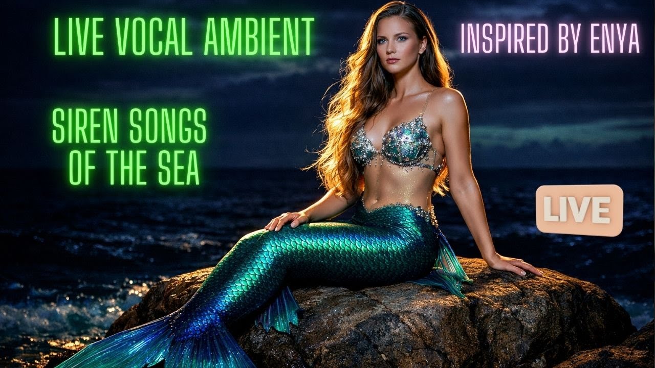 LIVE VOCALS ✨ Siren Songs of the Sea · Ethereal Female Voices · Inspired by Enya