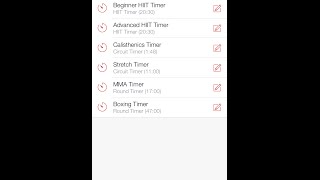 Import and export timers - Seconds Pro Interval Timer screenshot 4