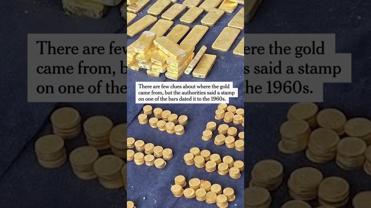 Hidden treasure” — Belgian construction workers unearth $10.4M gold stash in cellar wall