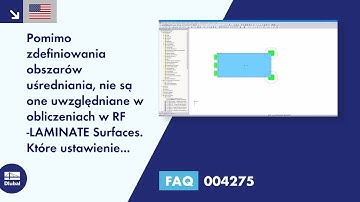 [EN] [EN] FAQ 004275 | Pomimo zdefiniowania obszarów uśredniania, nie są one uwzględniane w oblic...