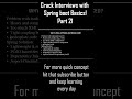 Advantages of Spring Framework | Why Spring is So Popular? #shorts