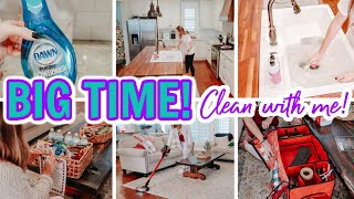 BIG TIME CLEAN WITH ME! | EXTREME CLEANING MOTIVATION TO GET YOU UP \& MOVING!!! | Amy Darley