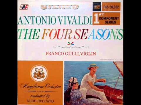 Vivaldi /Franco Gulli, 1959: The Four Seasons - Spring, Concerto In E major For Violin And Strings