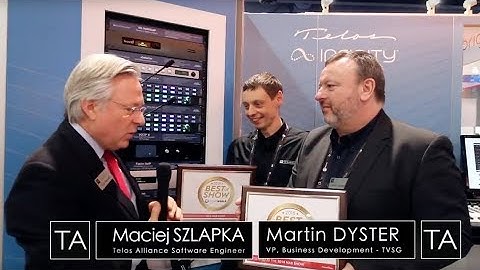 Telos Infinity IP Intercom - Best of Show Awards (NAB 2018)