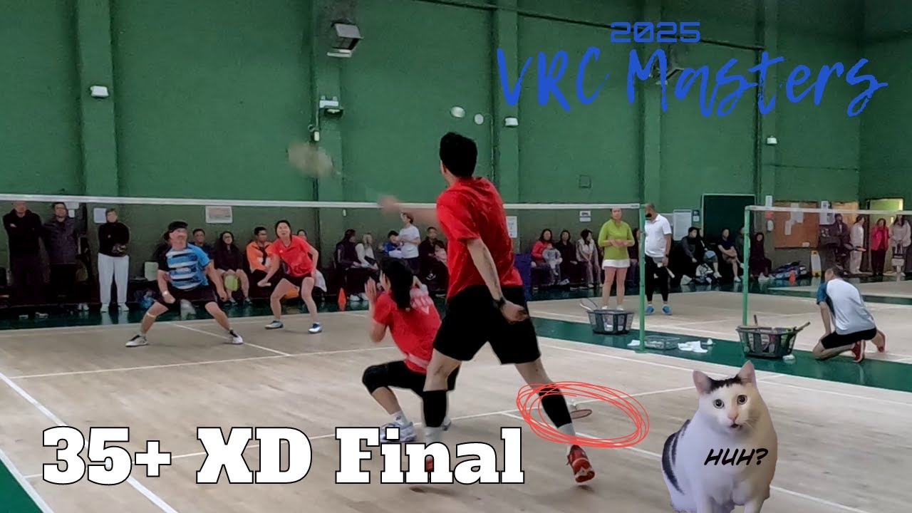 2025 VRC Masters 35+ Mixed Doubles FINAL - YouTube