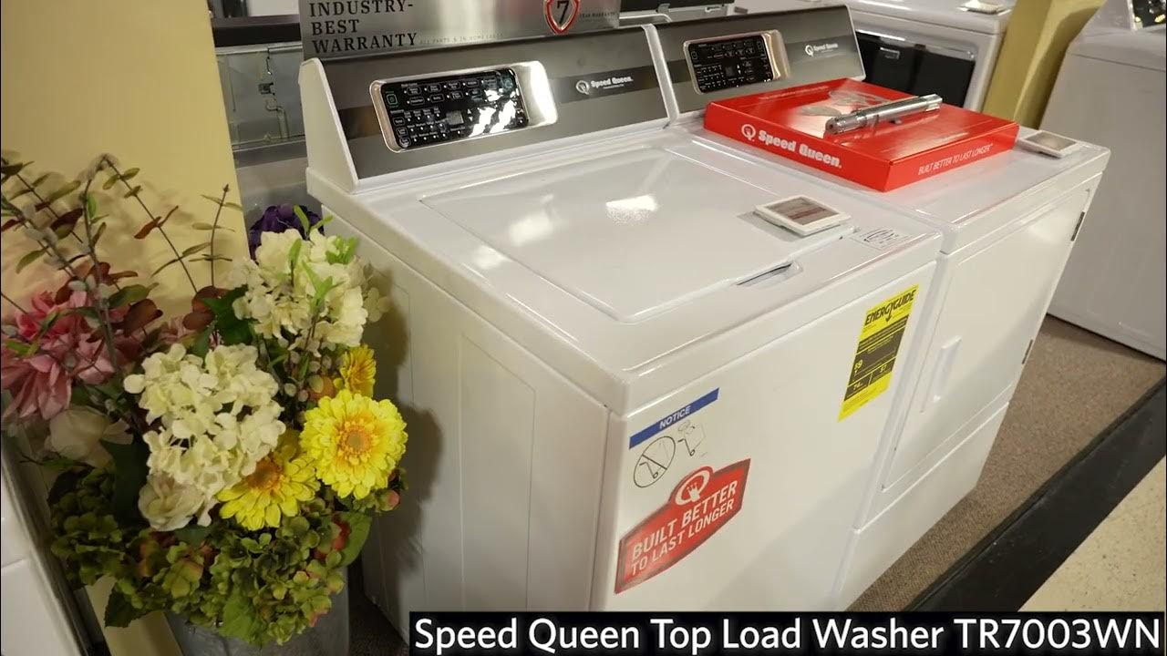 Speed Queen Washer TR7003WN Fly Over Video with Bill & Rod's Appliance