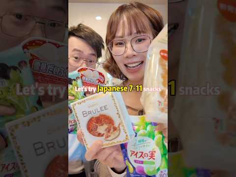 Let’s try Japanese 7-11 snacks 😋