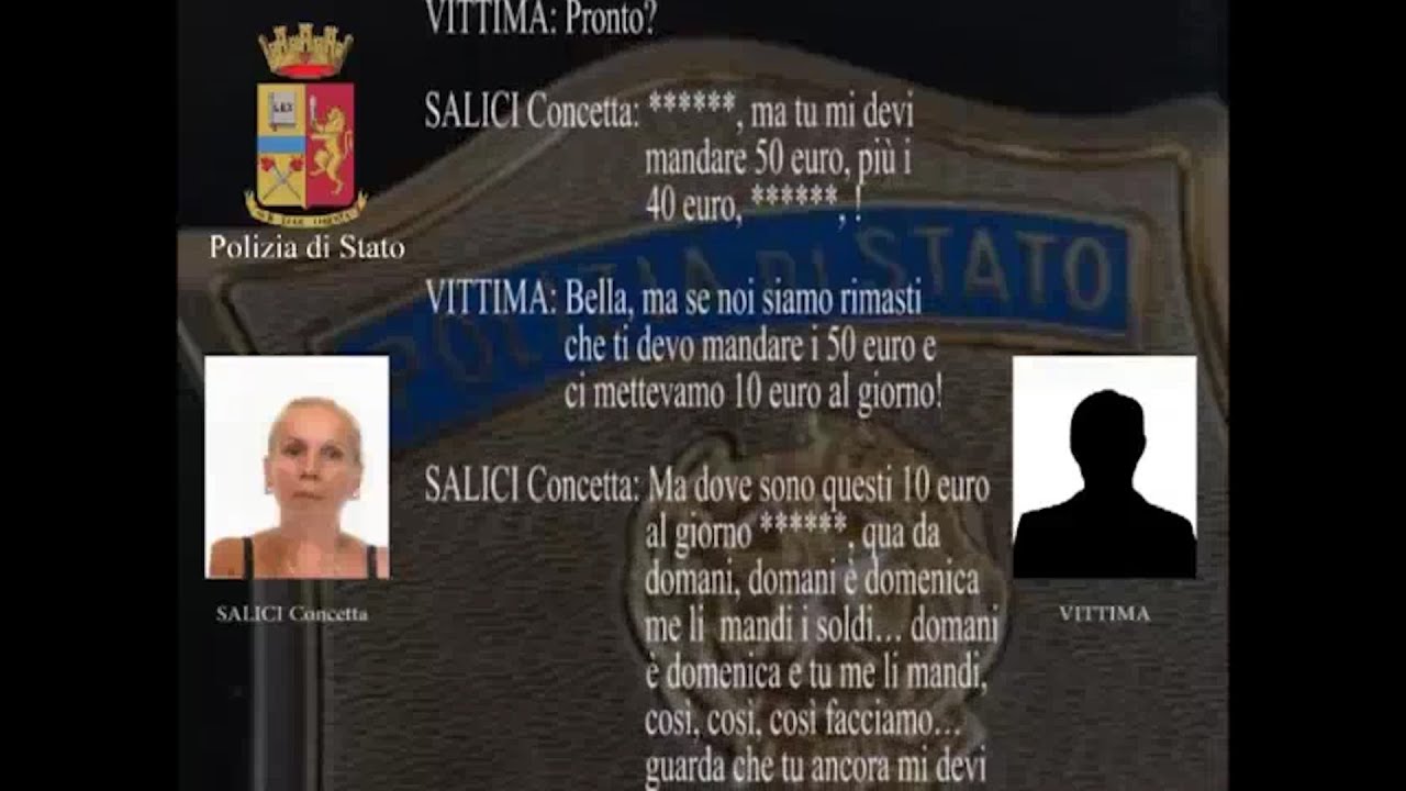 Catania, l'usura in mano alla mamma del boss: le intercettazioni