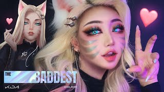 ENG)K/DA THE BADDEST 아리 메이크업💎 K/DA THE BADDEST Ahri Cosplay Makeup League of Legendsㅣ리그오브레전드 아리 메이크업