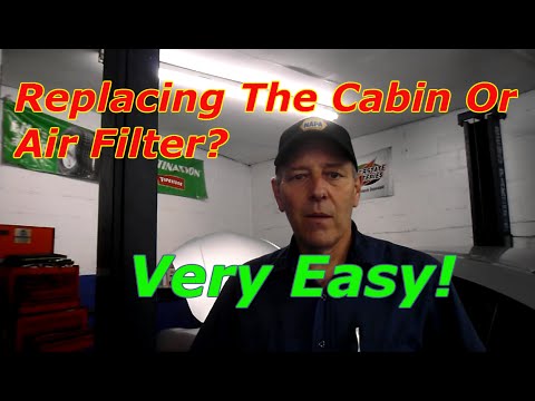 How to replace the air and cabin filter on a 2005 Mazda 3